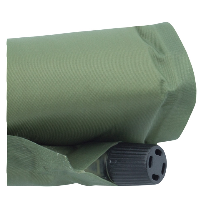 Selbstaufblasendes Sitzkissen Oliv